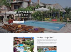 Turizam, WordPress Villa Ana