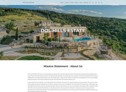 Turizam, HTML, Bootstrap Dol Hills Estate