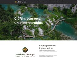 Turizam, WordPress Adriatic Journeys