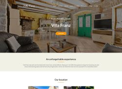Turizam, WordPress Villa Franz