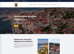 Službena web stranica Komunalnog društva GRAD d.o.o. Komunalno društvo GRAD
